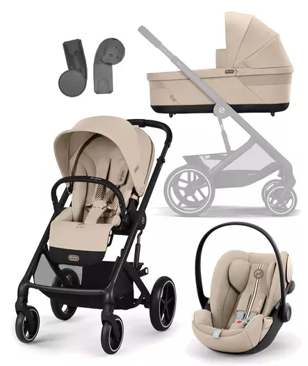 Cybex Balios S lux starttipaketti 4in1 Almond Beige, One Box. - Lastenvaunut ja yhdistelmävaunut - 524002549 - 1