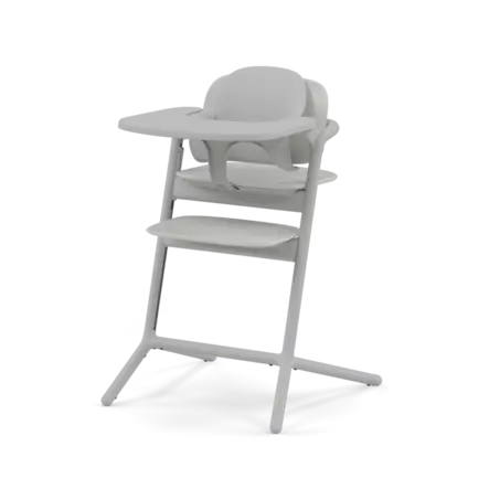 Syöttötuoli, baby set ja tarjotin värissä Suede Grey - Syöttötuolit - 521003179 - 1