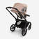 Bugaboo Fox 5 Breezy sun canopy Dune Taupe takaa. - Lastenvaunut ja yhdistelmävaunut - 100221029 - 4