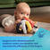 Canpol aistipallo BabiesBoo vauvalla. - Helistimet, tarttumislelut ja pallot - CAN68089 - 6