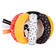 Canpol aistipallo BabiesBoo panda lelulla. - Helistimet, tarttumislelut ja pallot - CAN68089 - 2