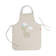 Done By Deer Kids Apron esiliina Lalee Sand. - Ruokalaput - 1343549 - 1