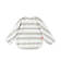 Done By Deer ruokalappu hihoilla Stripes Sand. - Ruokalaput - 1333209 - 1