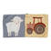 Little Dutch puuhakirja Little Farm lammas ja traktori aukeama. - Kuvakirjat - LD8819 - 2