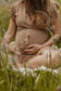 Raskauskoru Proud Mama Babybell Anais RoseGold naisen vatsalla. - Äitiyskorut ja imetyskorut - ID609 - 2