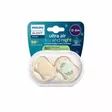 Tutti Avent Ultra Air 0-6kk Beige pakkaus, sisältää kaksi tuttia. - Tutit ja tuttinauhat - 03708709 - 3