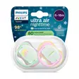 Avent Ultra Air Night yötutti 6-18kk Lila/Pinkki 2 kpl, pakkaus. - Tutit ja tuttinauhat - 03737629 - 2