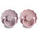 Frigg Daisy luonnonkumitutit v=C3=A4riss=C3=A4 Baby Pink/Soft Lilac ed=
est=C3=A4. - Tutit ja tuttinauhat - 100459 - 2