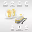 Rintapumppu Medela Freestyle Hands-free Double on helppo k=C3=A4ytt=C3=
=A4=C3=A4. - Rintapumput - 101044159 - 4