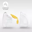 Rintapumppu Medela Freestyle Hands-free Double, 3-osaa on helppo puhdi=
staa. - Rintapumput - 101044159 - 5