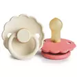 Luonnonkumitutti Frigg Daisy 2 pack Cream/Poppy. - Tutit ja tuttinauhat - 101609 - 1