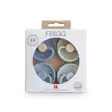 Frigg silikonitutit 4-pack 0-6 kk, Skyline Serenity. - Tutit ja tuttinauhat - 101899 - 1