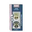 Bibs Night luonnonkumitutti 2 kpl 6-18kk, Sage/Pine, pakkaus. - Tutit ja tuttinauhat - 120479 - 3