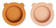 Liewood silikonilautanen 2-pack Peony Mustard/tuscany rose mix. - Lautaset ja kulhot - 15103-1189 - 1