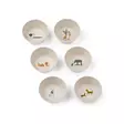 Liewood Cees kulho 6-pack All together sandy -kuosilla. - Lautaset ja kulhot - 19570-1499 - 2