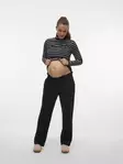 Mamalicious Ivy äitiyshousut Black joustaa ja on mukavat päällä. - Äitiyshousut ja legginsit - 20020419 - 6