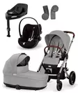 Cybex Balios S lux starttipaketti 4in1 Stone Grey, One Box. - Lastenvaunut ja yhdistelmävaunut - 524002519 - 1
