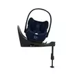 CYBEX Cloud T i-Size Fashion Edition Rebellious Luxury Denim Blue Base T jalustassa. - Turvakaukalot 0-13kg - 525000539 - 6