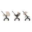 Cybex Coya Comfort rattaat Matt Black, Cozy Beige, Travel System. - Matkarattaat ja lastenrattaat - 526000189 - 9