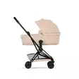 Cybex Coya Comfort rattaat Matt Black, Cozy Beige vaunukopalla. - Matkarattaat ja lastenrattaat - 526000189 - 8
