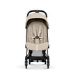 Cybex Coya Comfort rattaat Matt Black, Cozy Beige edestä. - Matkarattaat ja lastenrattaat - 526000189 - 6