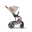 Lastenrattaat Cybex Balios S lux rattaat Almond Beige, kasvot menosuuntaa kohti. - Matkarattaat ja lastenrattaat - 526001689 - 7