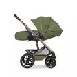 Cybex Talos S lux 2026 rattaat Moss Green, makuuasennossa jalkapeitteellä. - Lastenvaunut ja yhdistelmävaunut - 526001739 - 13