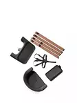 Syöttötuoli Stokke Clikk Black / Warm Brown, helppo kasata ilman työkaluja. - Syöttötuolit - 552009 - 3
