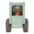 Little Dutch sementtiauto hahmolla edestä kuvattuna - Puulelut - LD2529 - 2