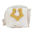 Little Dutch pehmokuutio Newborn Naturals, sisältää tähti purulelun. - Helistimet, tarttumislelut ja pallot - LD8409 - 7