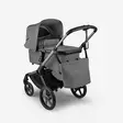 Bugaboo Changing bag hoitolaukku Moon Grey vaunuissa. - Hoitolaukut ja organizerit - S003116019 - 3