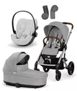 Cybex Balios S lux starttipaketti 4in1 Stone Grey, One Box. - Lastenvaunut ja yhdistelmävaunut - 524002519 - 1