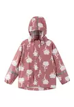 Reima Vesi sadetakki Rose blush edestä hupulla. - Sadevaatteet - 5100025A-1129 - 3