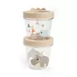 Done By Deer Baby Food Container Celebration Sand - Välipalapussit, eväsrasiat ja snackcupit - 1256139 - 1
