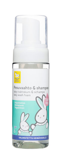 Ainu pesuvaahto & shampoo 150 ml. - Ihon, hampaiden ja hiustenhoito - 15787879 - 1