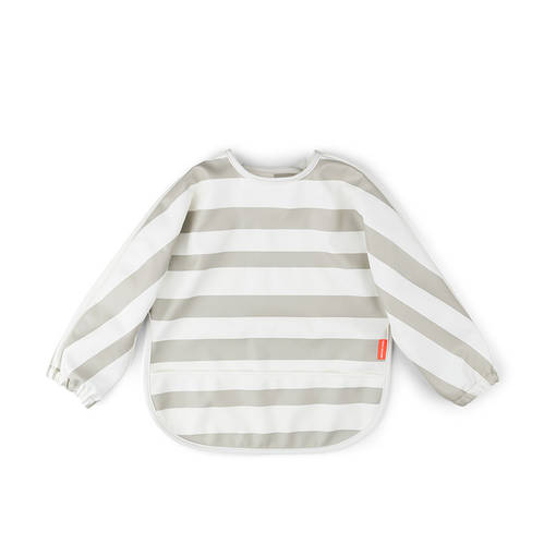 Done By Deer ruokalappu hihoilla Stripes Sand. - Ruokalaput - 1333209 - 1
