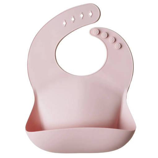 Mushie ruokalappu v=C3=A4riss=C3=A4 Blush. - Ruokalaput - 2500019 - 1