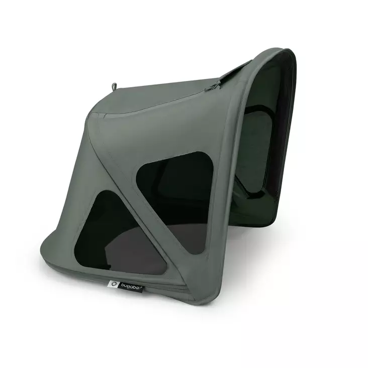 Bugaboo Fox 5 Renew Breezy sun canopy Forest Green. - Lastenvaunut ja yhdistelmävaunut - 100221039 - 1