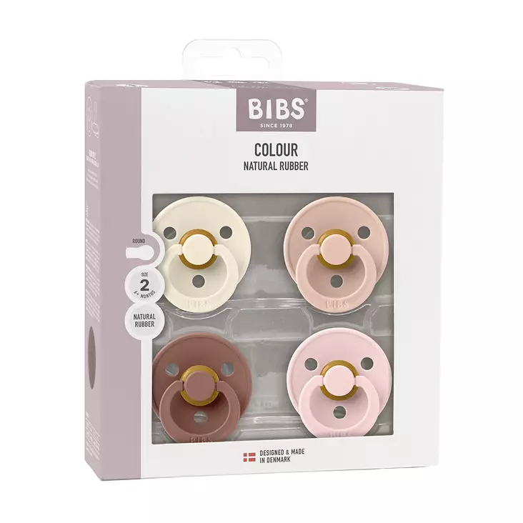 Bibs Colour Combo 4 pack. - Tutit ja tuttinauhat - 120459 - 1