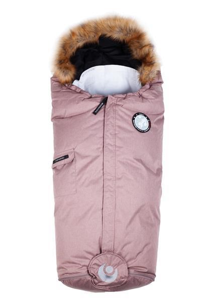 Easygrow Nature lämpöpussi untuvatäytteellä värissä Pink Melange - Lämpöpussit rattaisiin - 16829 - 1