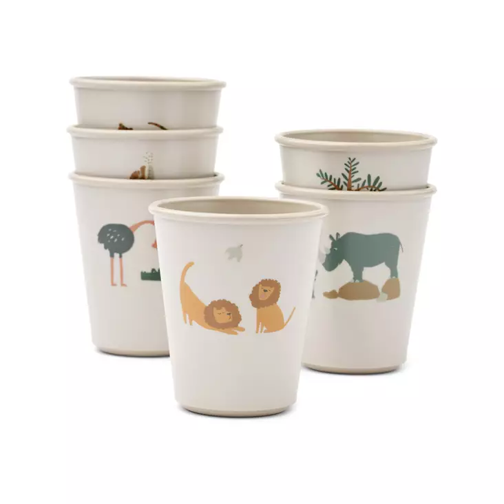 Liewood Lana muki 6-pack All together sandy. - Mukit ja nokkamukit - 19571-1499 - 1