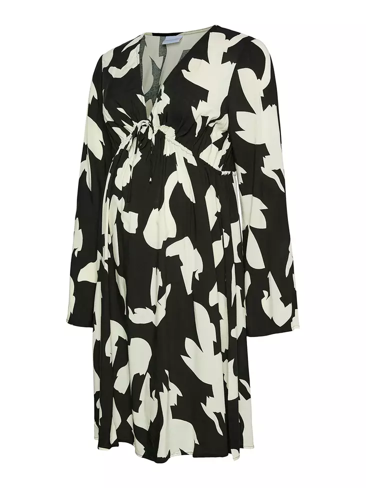 Mamalicious Michela äitiysmekko Black-birch. - Äitiysmekot, tunikat ja hameet - 20021779 - 1