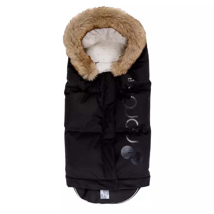 L=C3=A4mp=C3=B6pussi Nordbaby Max footmuff Black. - Lämpöpussit rattaisiin - 281139 - 1