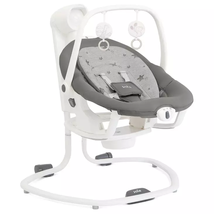 Joie Serina 2in1 vauvakeinu & sitteri Cosmo Grey. - Sitterit - 293539 - 1