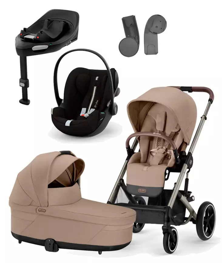 Cybex Balios S lux starttipaketti 4in1 Almond Beige, One Box. - Lastenvaunut ja yhdistelmävaunut - 524002549 - 1