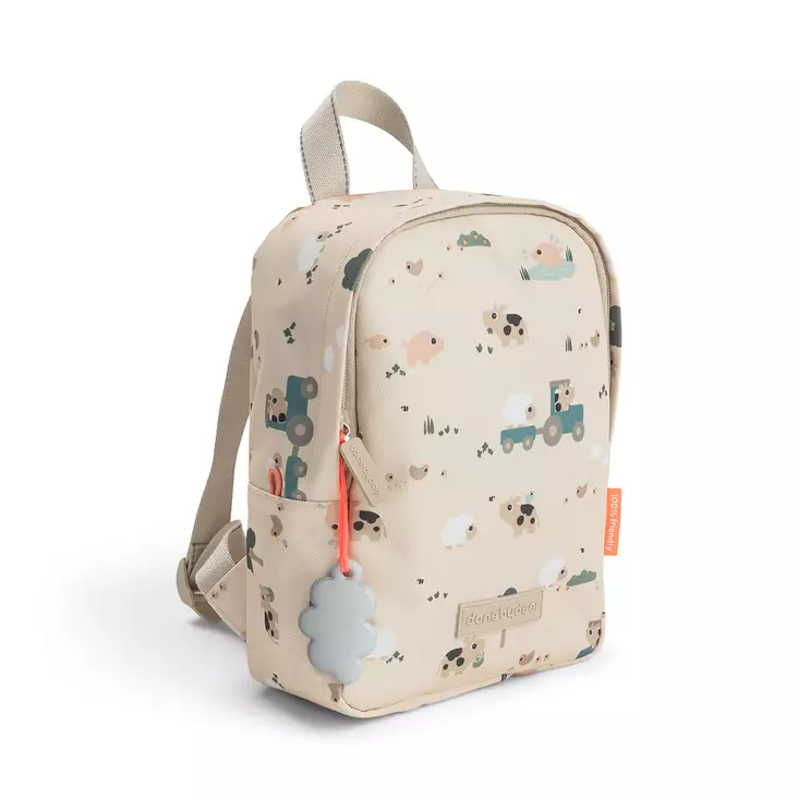 Lasten reppu Done by Deer Tiny backpack, Tiny trails Sand. - Kerhoreput - 7063999 - 1