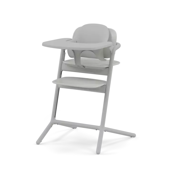 Syöttötuoli, baby set ja tarjotin värissä Suede Grey - Syöttötuolit - 521003179 - 1