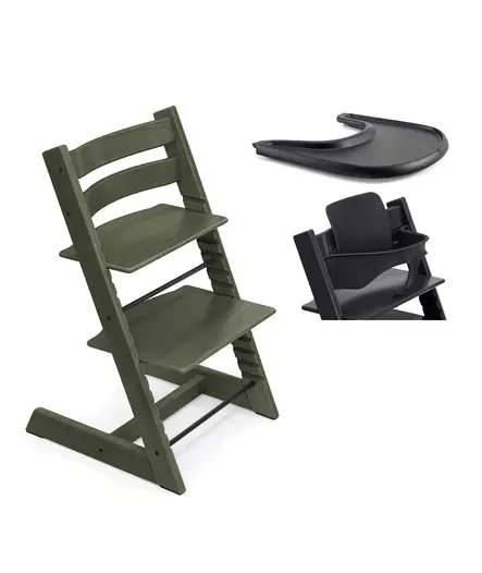 Tripp Trapp Starttipaketti Marble Green. - Syöttötuolit - 100139MGSTA - 1