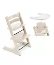 Tripp Trapp Starttipaketti Stokke Vanilla White. - Syöttötuolit - 100139VWSTA - 1