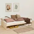 Hangout Daybed sänky 120x200cm Natural Wood pedattuna - Hoppekids sängyt ja huonekalut - 30-0011-00-12A - 4